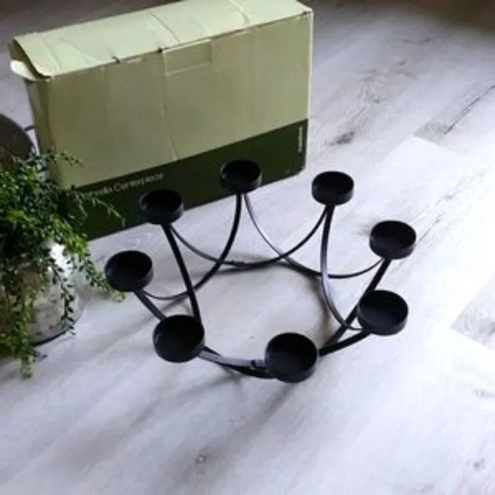 Crate & Barrel Patio Umbrella Centerpiece Candle Holder